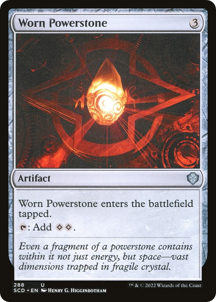 Image for Worn Powerstone (288) [Starter Commander Decks] - Magic: The Gathering