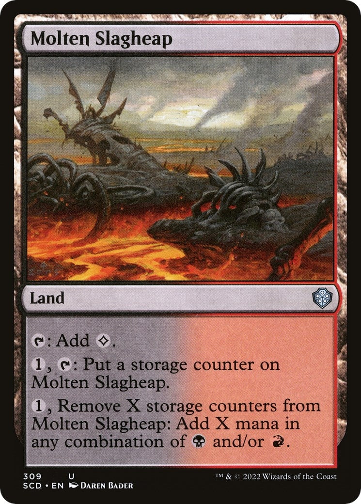 Image for Molten Slagheap (309) [Starter Commander Decks] - Magic: The Gathering