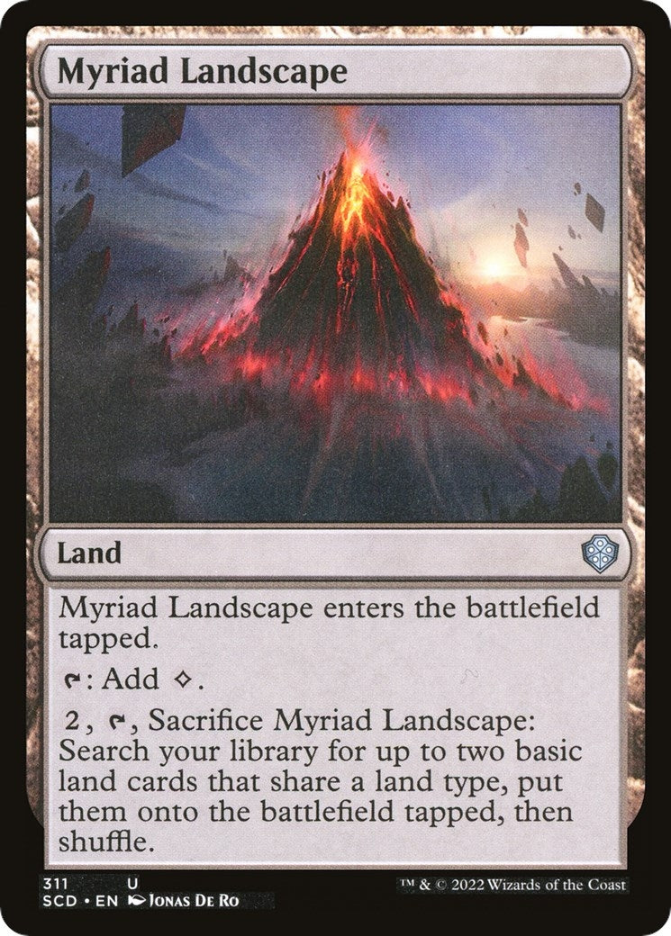 Image for Myriad Landscape (311) [Starter Commander Decks] - Magic: The Gathering