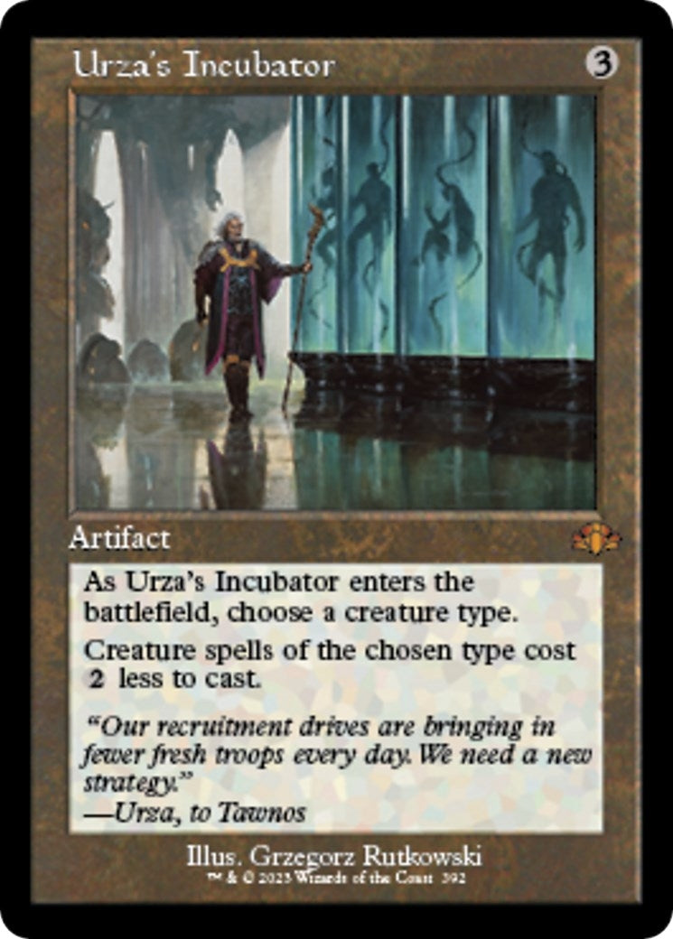 Image for Urza's Incubator (Retro Frame) (392) [Dominaria Remastered] - Magic: The Gathering