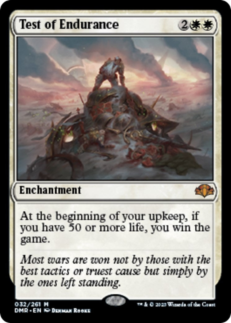 Image for Test of Endurance (32) [Dominaria Remastered] - Magic: The Gathering