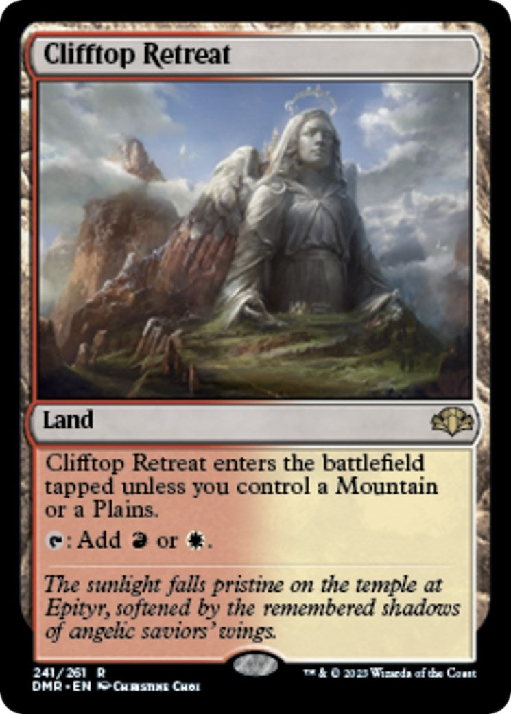 Image for Clifftop Retreat (241) [Dominaria Remastered] - Magic: The Gathering