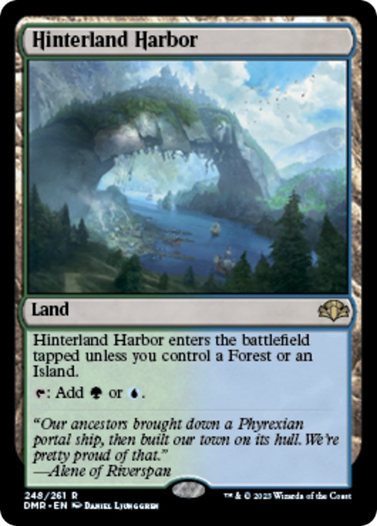 Image for Hinterland Harbor (248) [Dominaria Remastered] - Magic: The Gathering