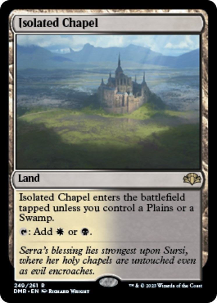 Image for Isolated Chapel (249) [Dominaria Remastered] - Magic: The Gathering