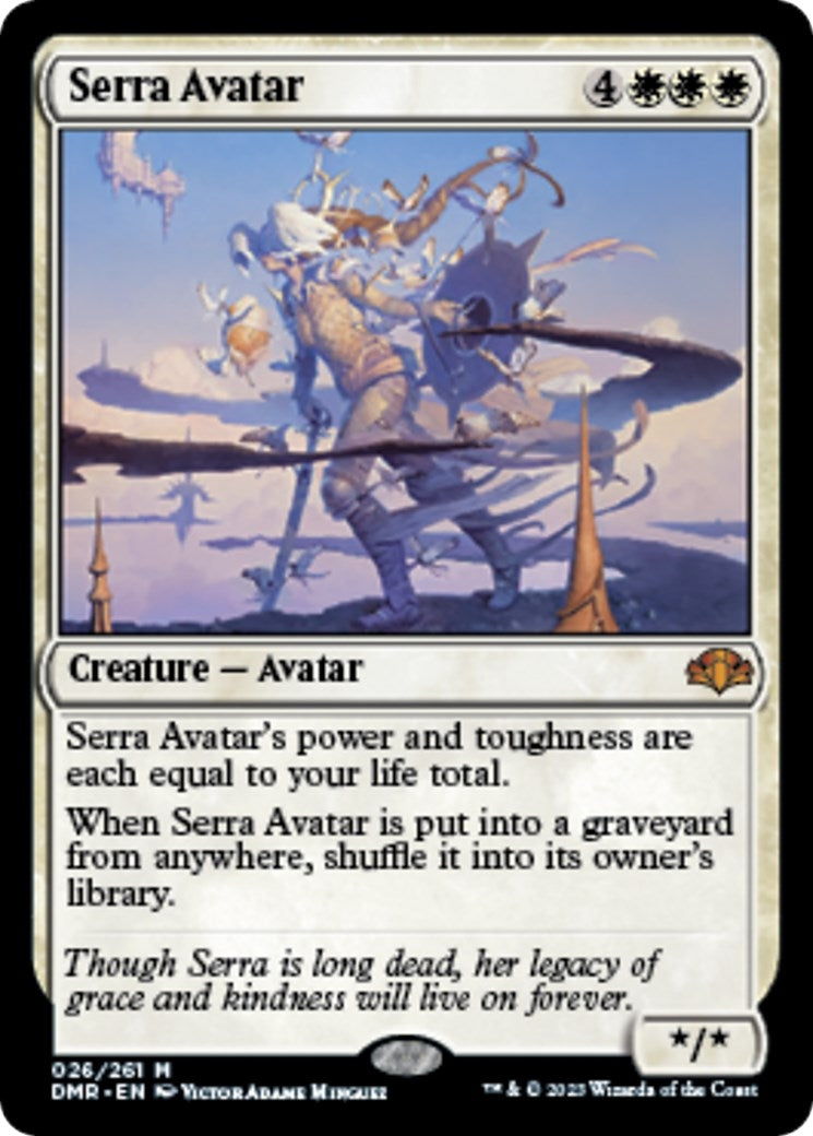Image for Serra Avatar (26) [Dominaria Remastered] - Magic: The Gathering