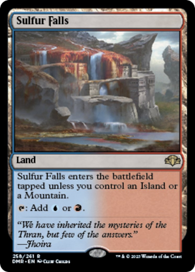 Image for Sulfur Falls (258) [Dominaria Remastered] - Magic: The Gathering