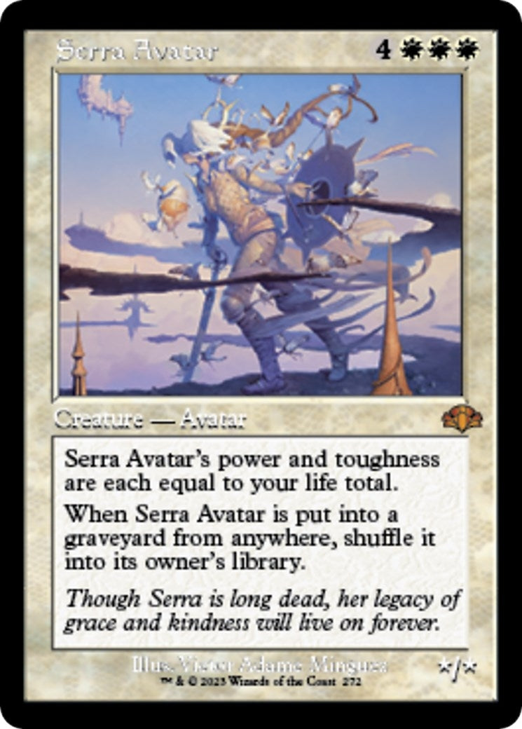 Image for Serra Avatar (Retro Frame) (272) [Dominaria Remastered] - Magic: The Gathering