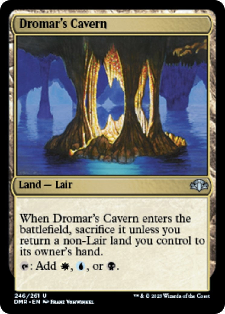 Image for Dromar's Cavern (246) [Dominaria Remastered] - Magic: The Gathering