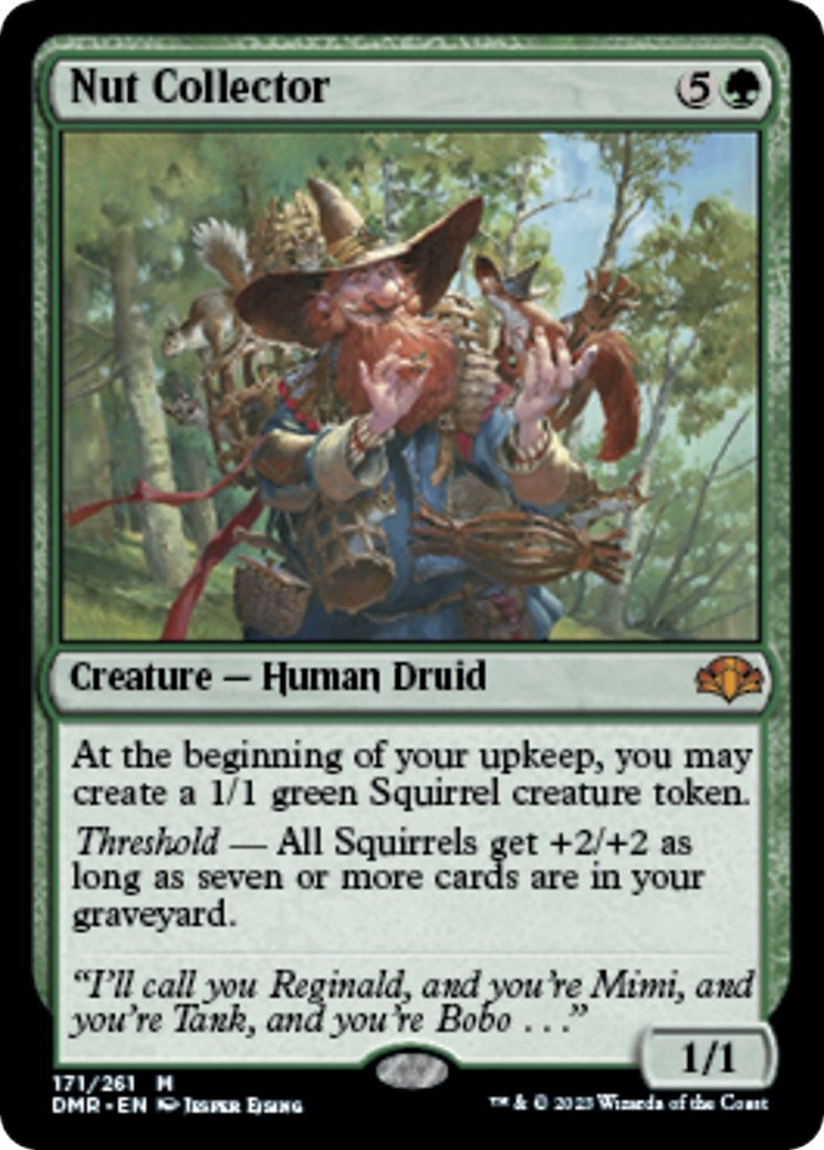 Image for Nut Collector (171) [Dominaria Remastered] - Magic: The Gathering