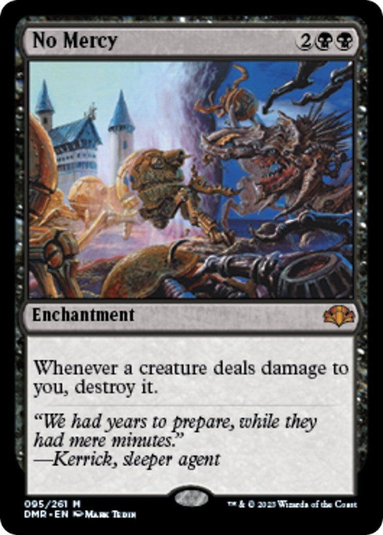 Image for No Mercy (95) [Dominaria Remastered] - Magic: The Gathering