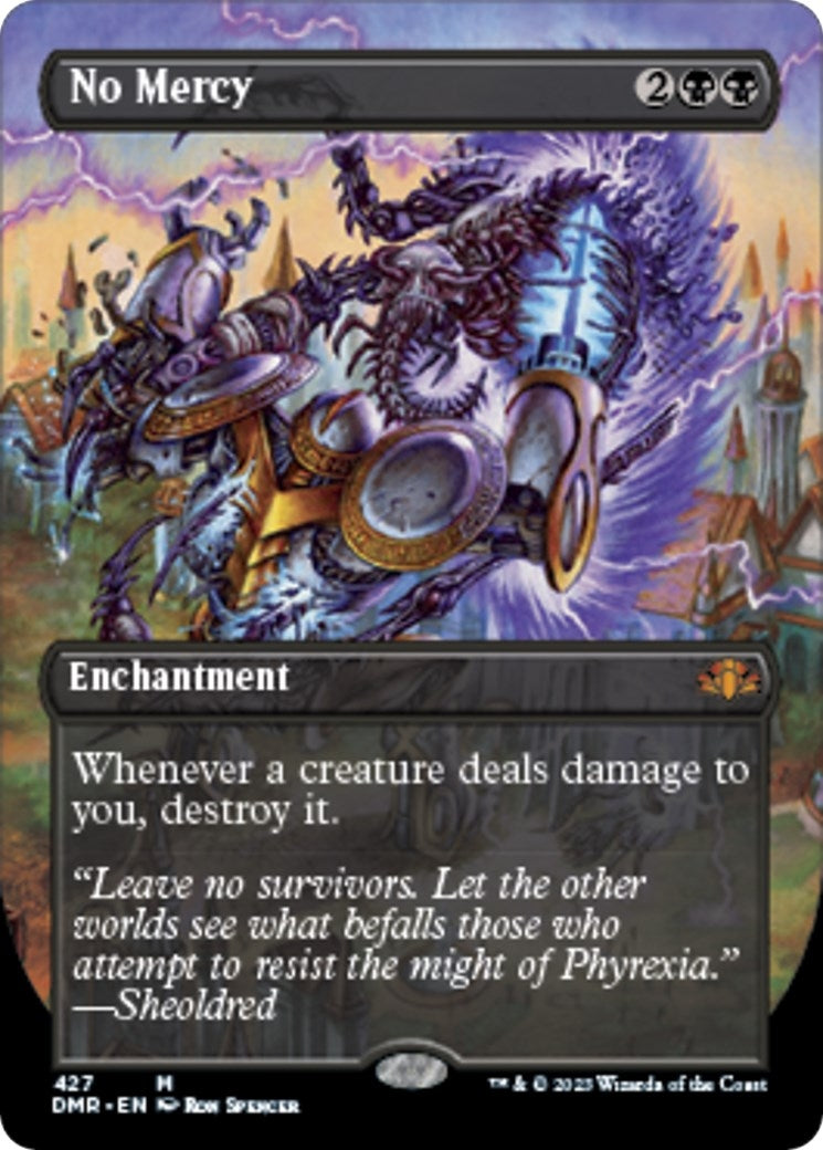 Image for No Mercy (Borderless) (427) [Dominaria Remastered] - Magic: The Gathering