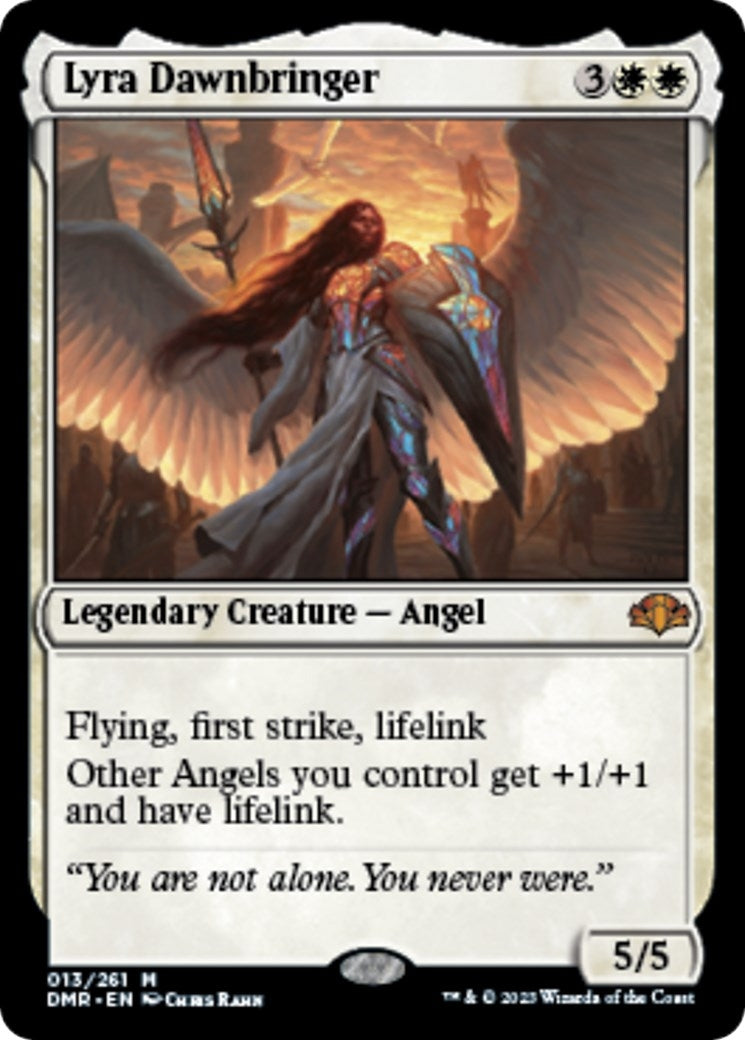 Image for Lyra Dawnbringer (13) [Dominaria Remastered] - Magic: The Gathering