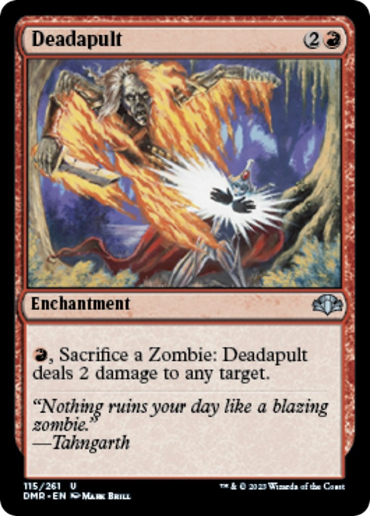 Image for Deadapult (115) [Dominaria Remastered] - Magic: The Gathering