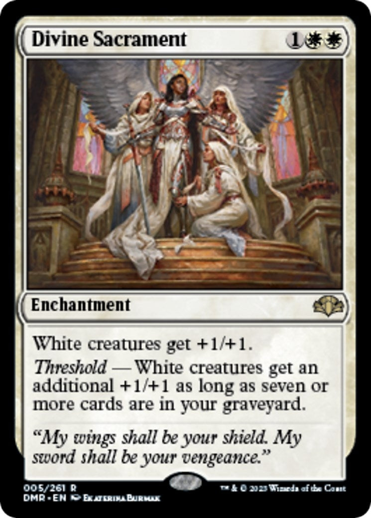 Image for Divine Sacrament (5) [Dominaria Remastered] - Magic: The Gathering