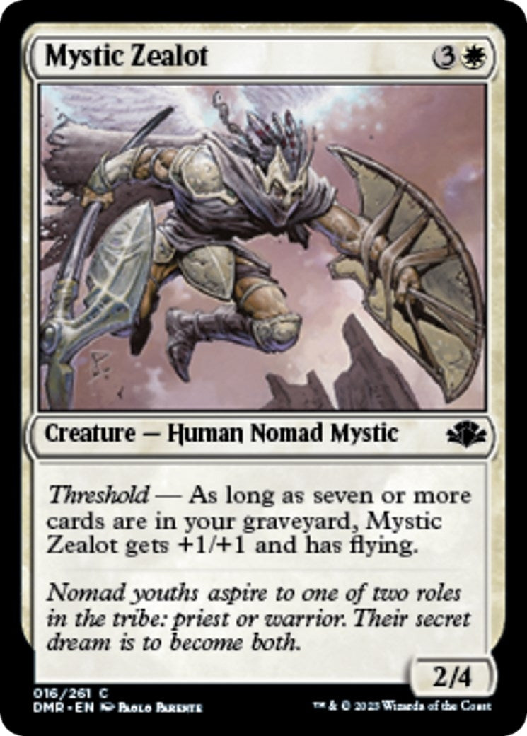Image for Mystic Zealot (16) [Dominaria Remastered] - Magic: The Gathering