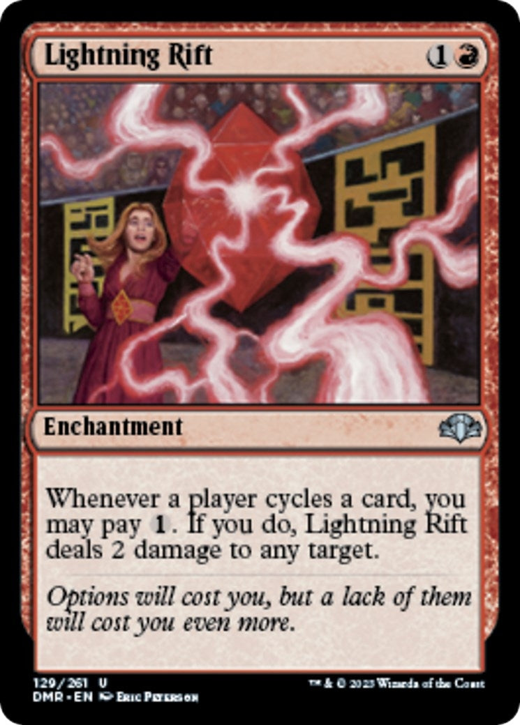 Image for Lightning Rift (129) [Dominaria Remastered] - Magic: The Gathering