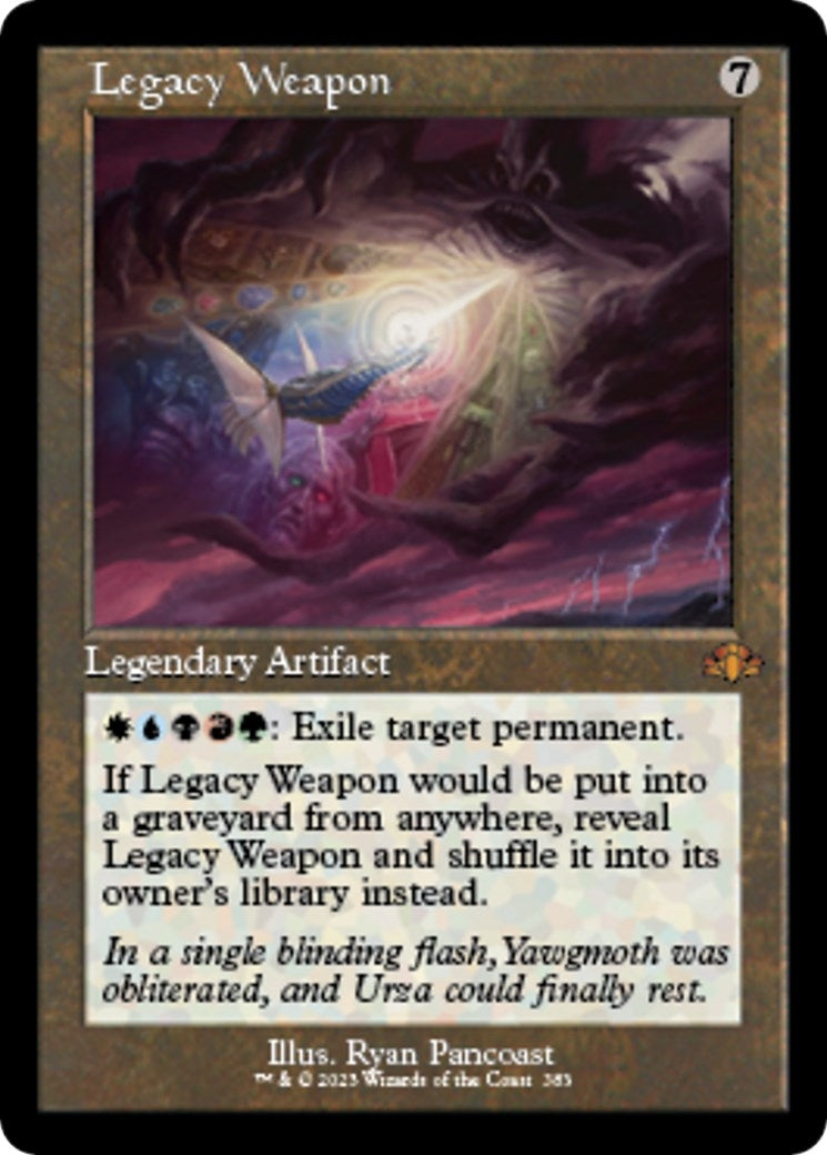 Image for Legacy Weapon (Retro Frame) (383) [Dominaria Remastered] - Magic: The Gathering