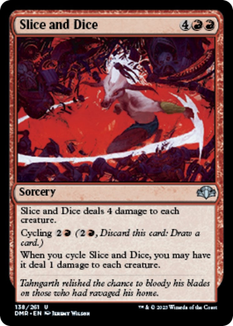 Image for Slice and Dice (138) [Dominaria Remastered] - Magic: The Gathering