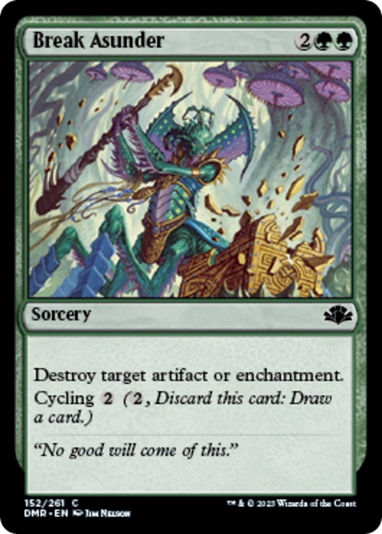 Image for Break Asunder (152) [Dominaria Remastered] - Magic: The Gathering
