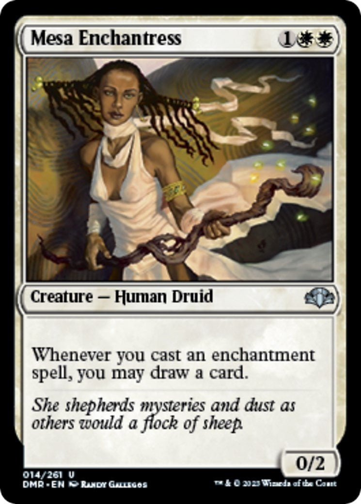 Image for Mesa Enchantress (14) [Dominaria Remastered] - Magic: The Gathering