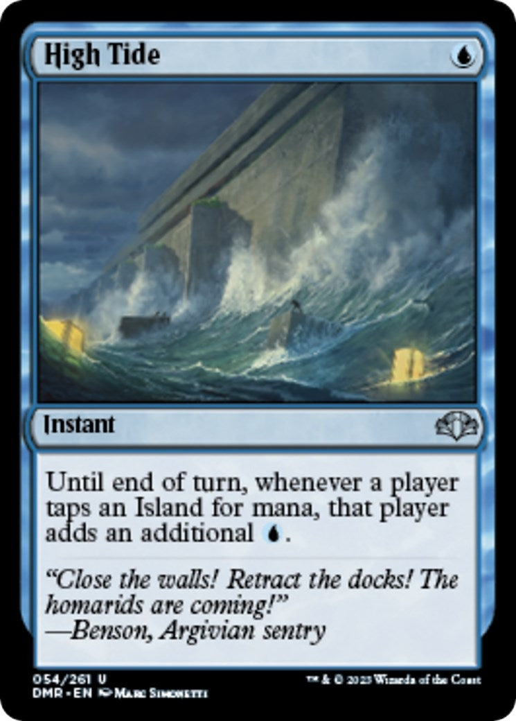 Image for High Tide (54) [Dominaria Remastered] - Magic: The Gathering