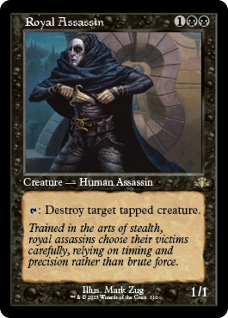 Image for Royal Assassin (Retro Frame) (310) [Dominaria Remastered] - Magic: The Gathering