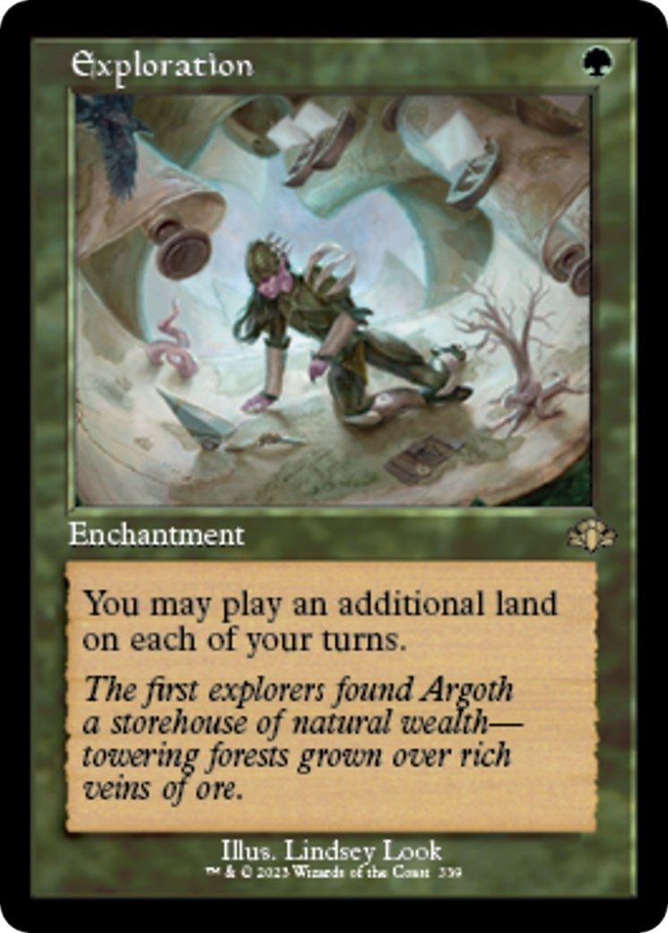 Image for Exploration (Retro Frame) (339) [Dominaria Remastered] - Magic: The Gathering