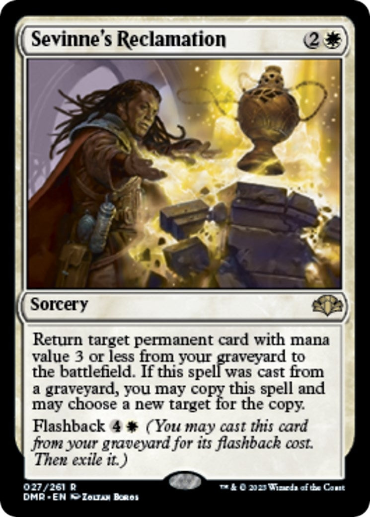 Image for Sevinne's Reclamation (27) [Dominaria Remastered] - Magic: The Gathering