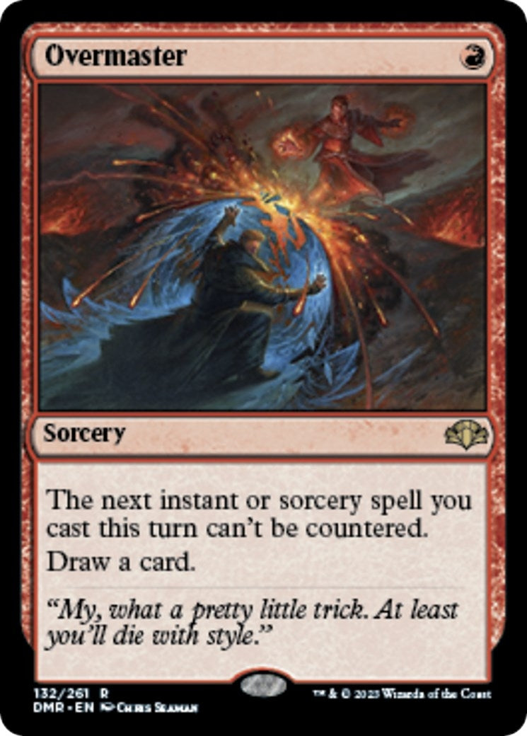 Image for Overmaster (132) [Dominaria Remastered] - Magic: The Gathering