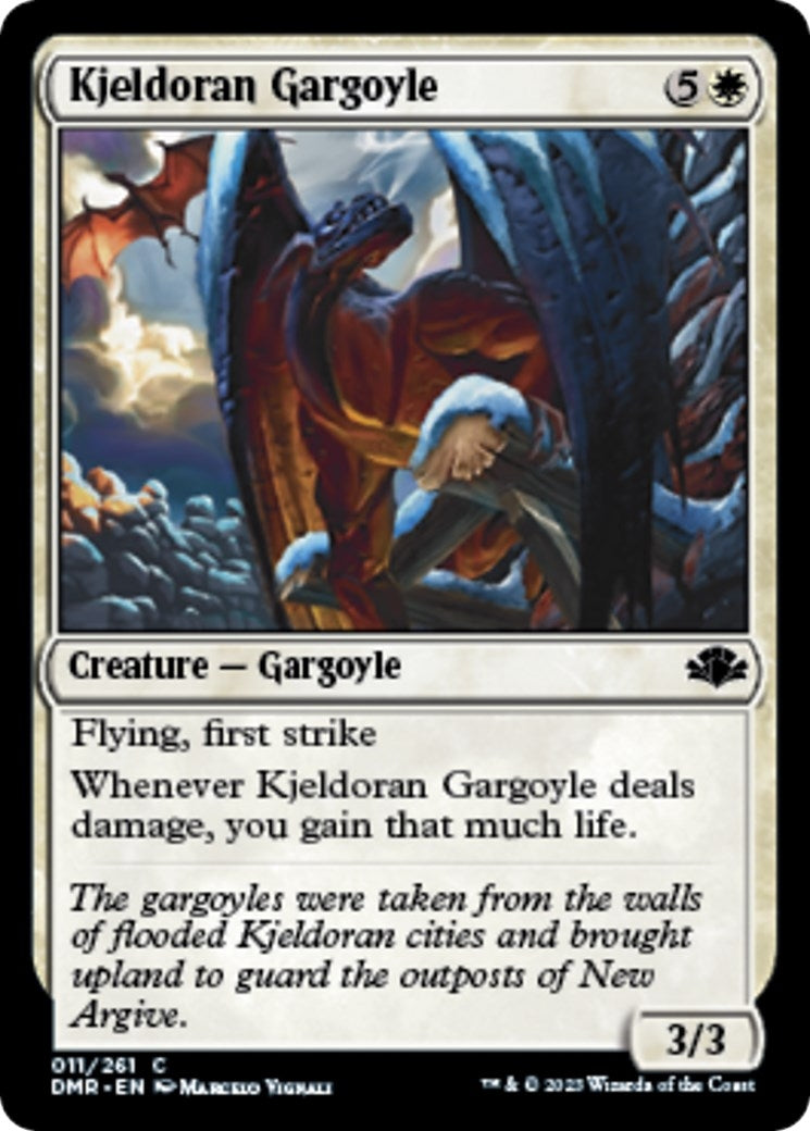 Image for Kjeldoran Gargoyle (11) [Dominaria Remastered] - Magic: The Gathering