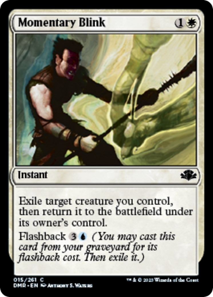 Image for Momentary Blink (15) [Dominaria Remastered] - Magic: The Gathering