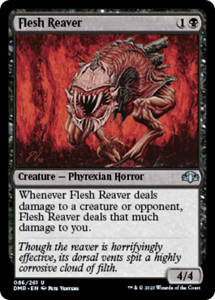 Image for Flesh Reaver (86) [Dominaria Remastered] - Magic: The Gathering