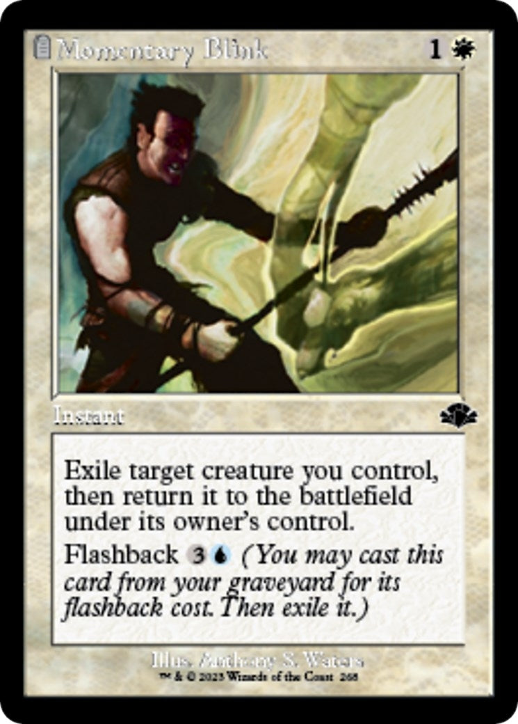 Image for Momentary Blink (Retro Frame) (268) [Dominaria Remastered] - Magic: The Gathering