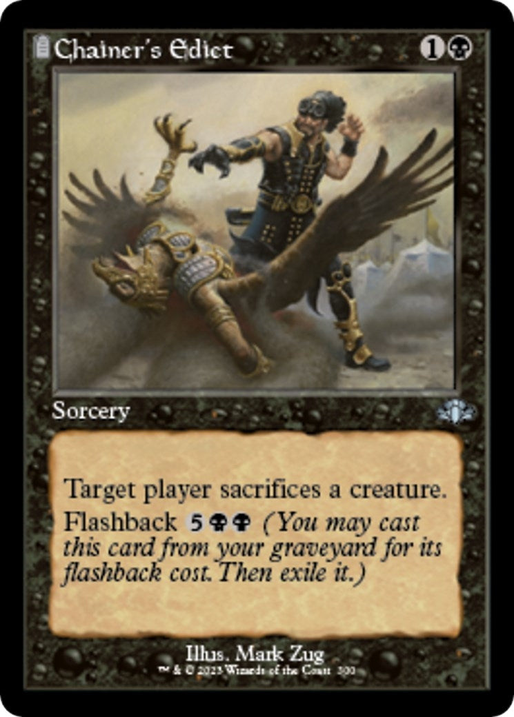 Image for Chainer's Edict (Retro Frame) (300) [Dominaria Remastered] - Magic: The Gathering