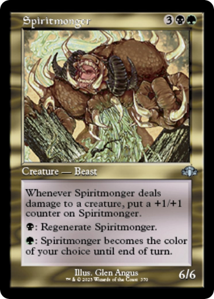 Image for Spiritmonger (Retro Frame) (370) [Dominaria Remastered] - Magic: The Gathering