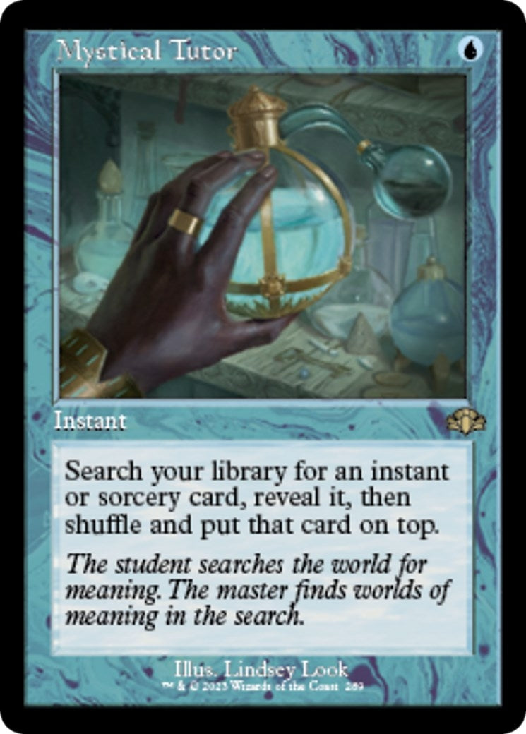 Image for Mystical Tutor (Retro Frame) (289) [Dominaria Remastered] - Magic: The Gathering