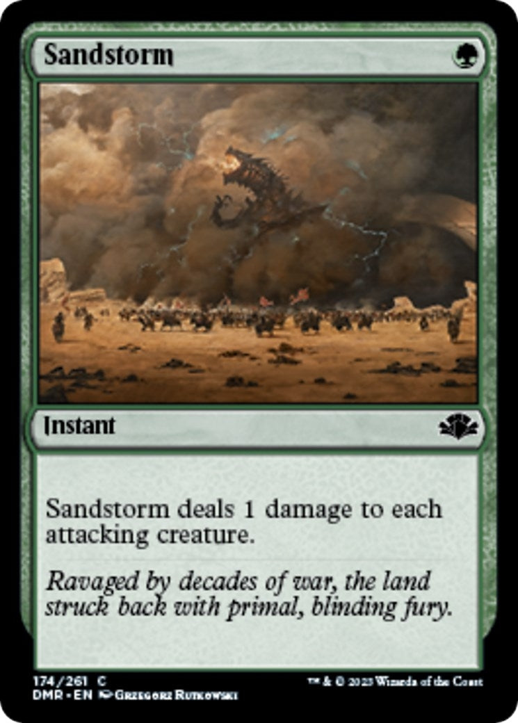 Image for Sandstorm (174) [Dominaria Remastered] - Magic: The Gathering