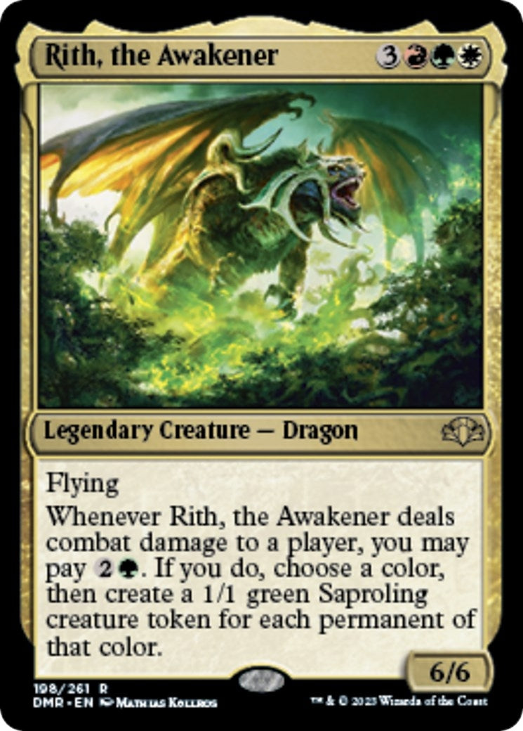 Image for Rith, the Awakener (198) [Dominaria Remastered] - Magic: The Gathering