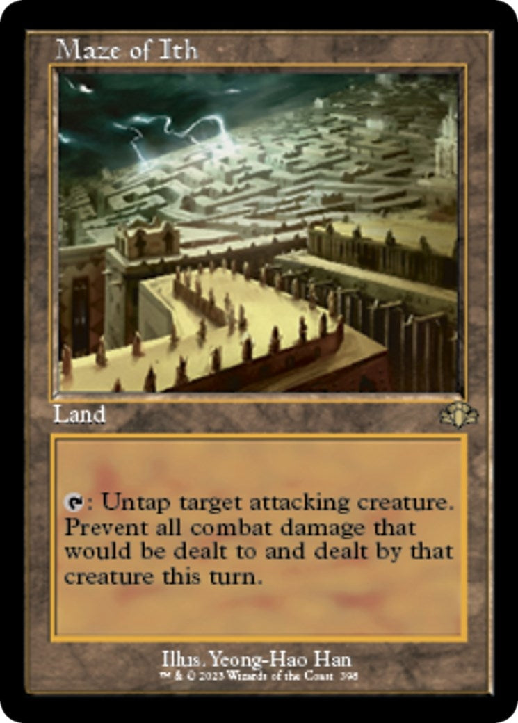 Image for Maze of Ith (Retro Frame) (398) [Dominaria Remastered] - Magic: The Gathering