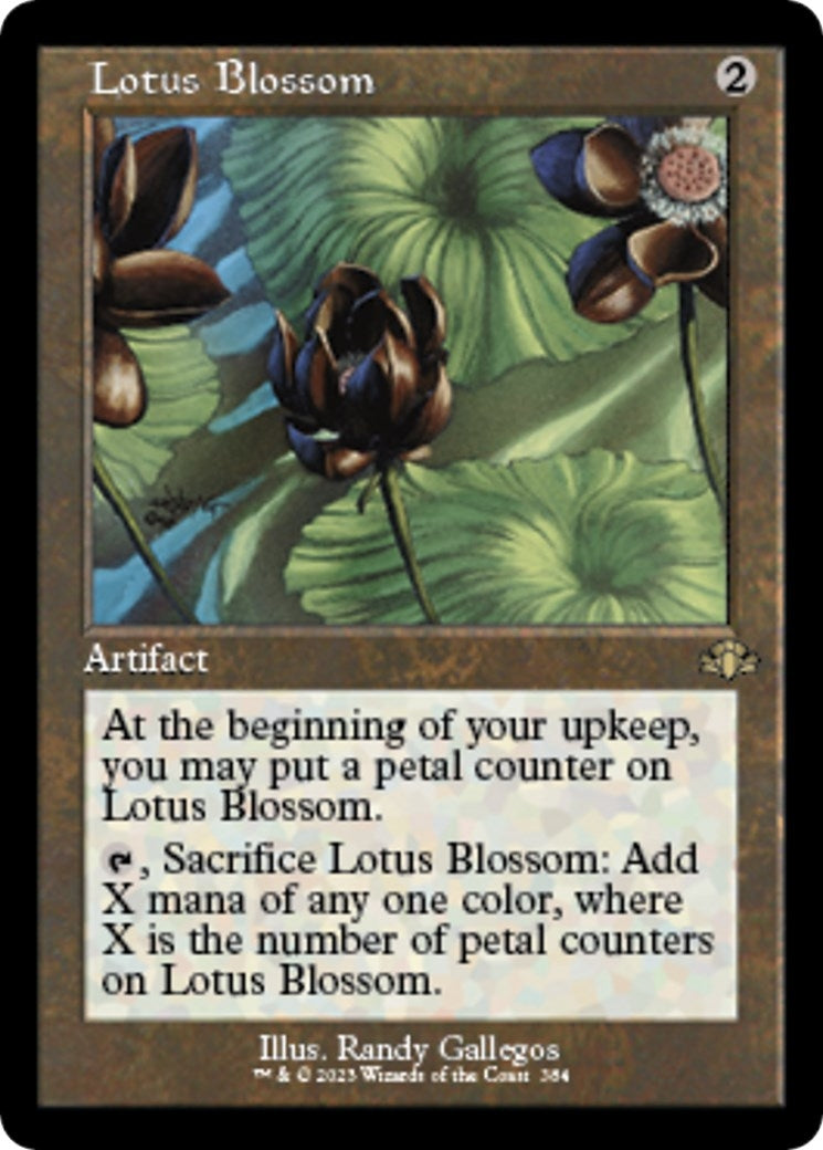 Image for Lotus Blossom (Retro Frame) (384) [Dominaria Remastered] - Magic: The Gathering