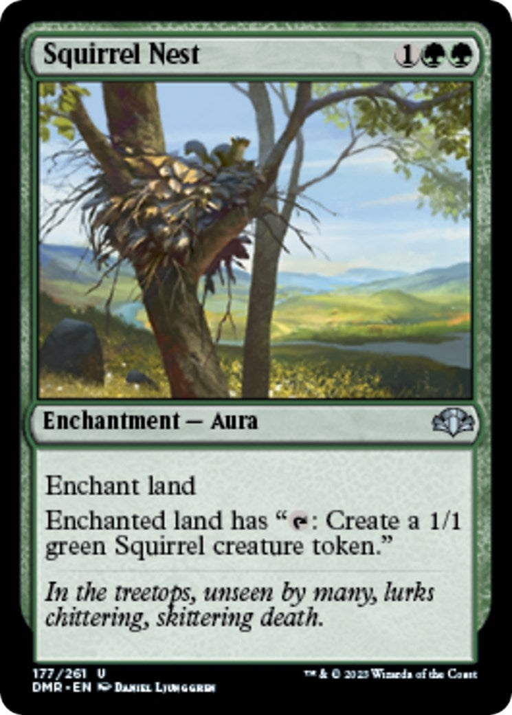 Image for Squirrel Nest (177) [Dominaria Remastered] - Magic: The Gathering