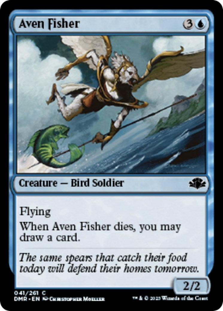 Image for Aven Fisher (41) [Dominaria Remastered] - Magic: The Gathering