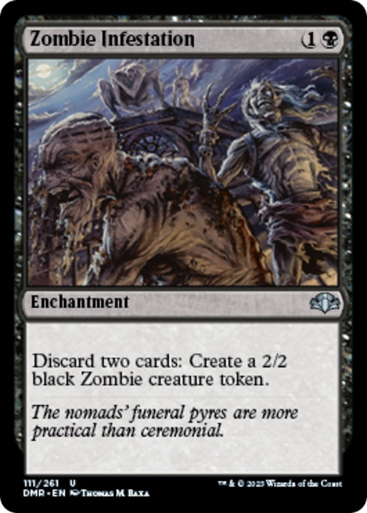 Image for Zombie Infestation (111) [Dominaria Remastered] - Magic: The Gathering