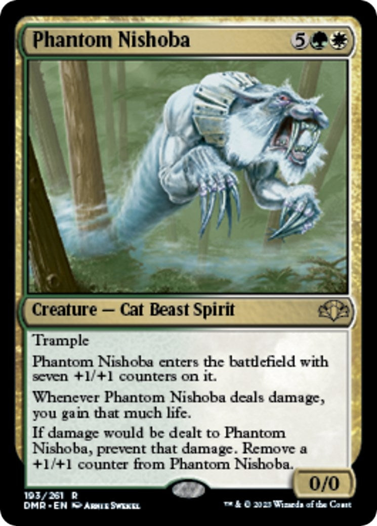 Image for Phantom Nishoba (193) [Dominaria Remastered] - Magic: The Gathering