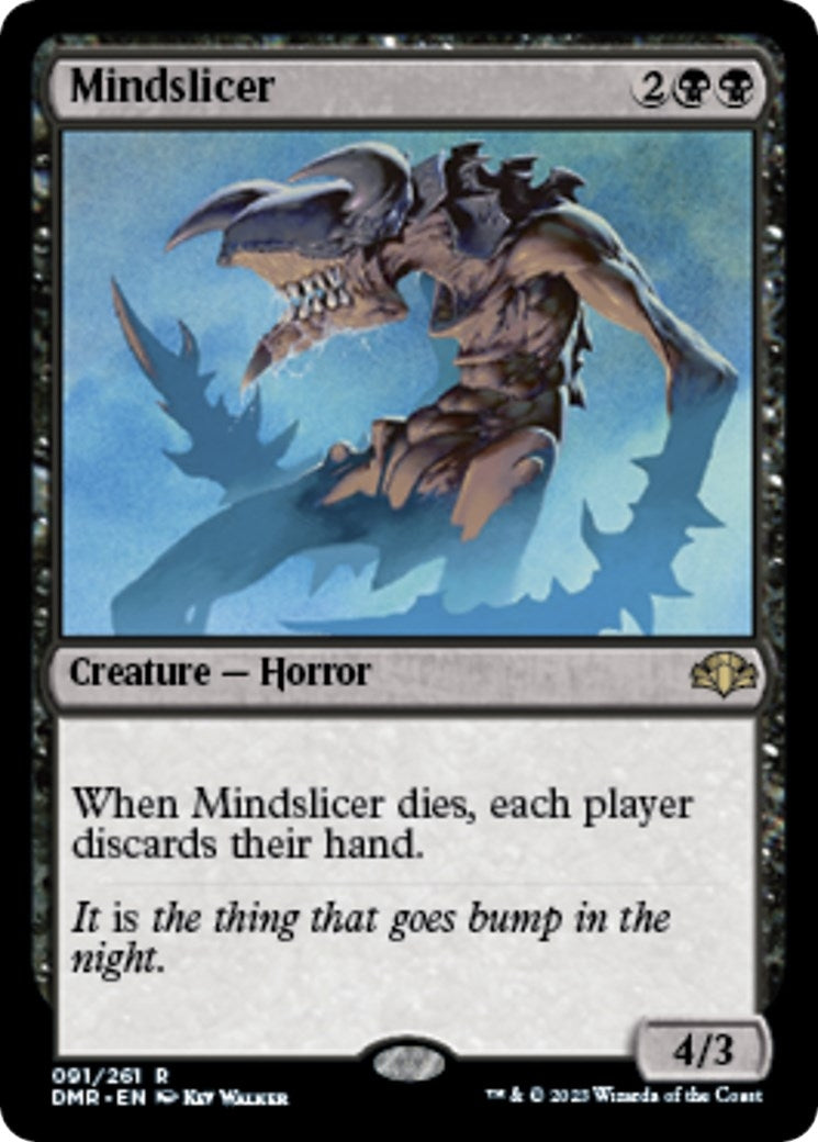 Image for Mindslicer (91) [Dominaria Remastered] - Magic: The Gathering