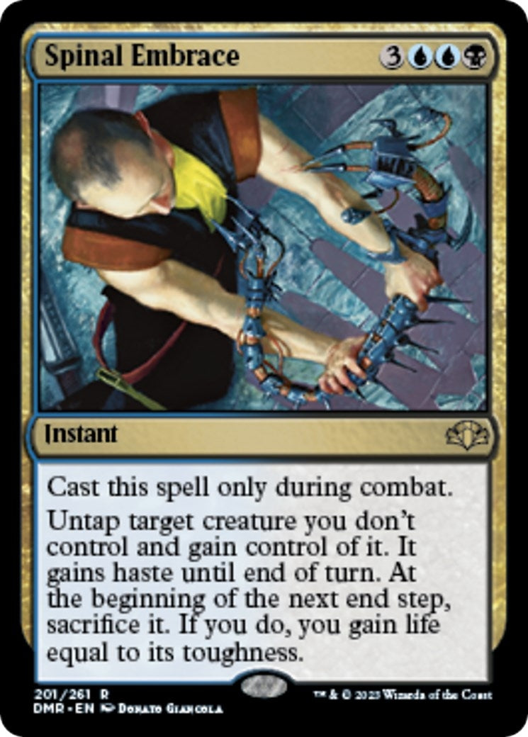 Image for Spinal Embrace (201) [Dominaria Remastered] - Magic: The Gathering