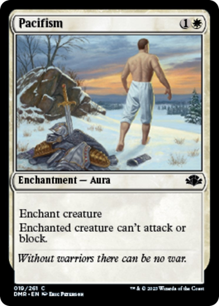 Image for Pacifism (19) [Dominaria Remastered] - Magic: The Gathering