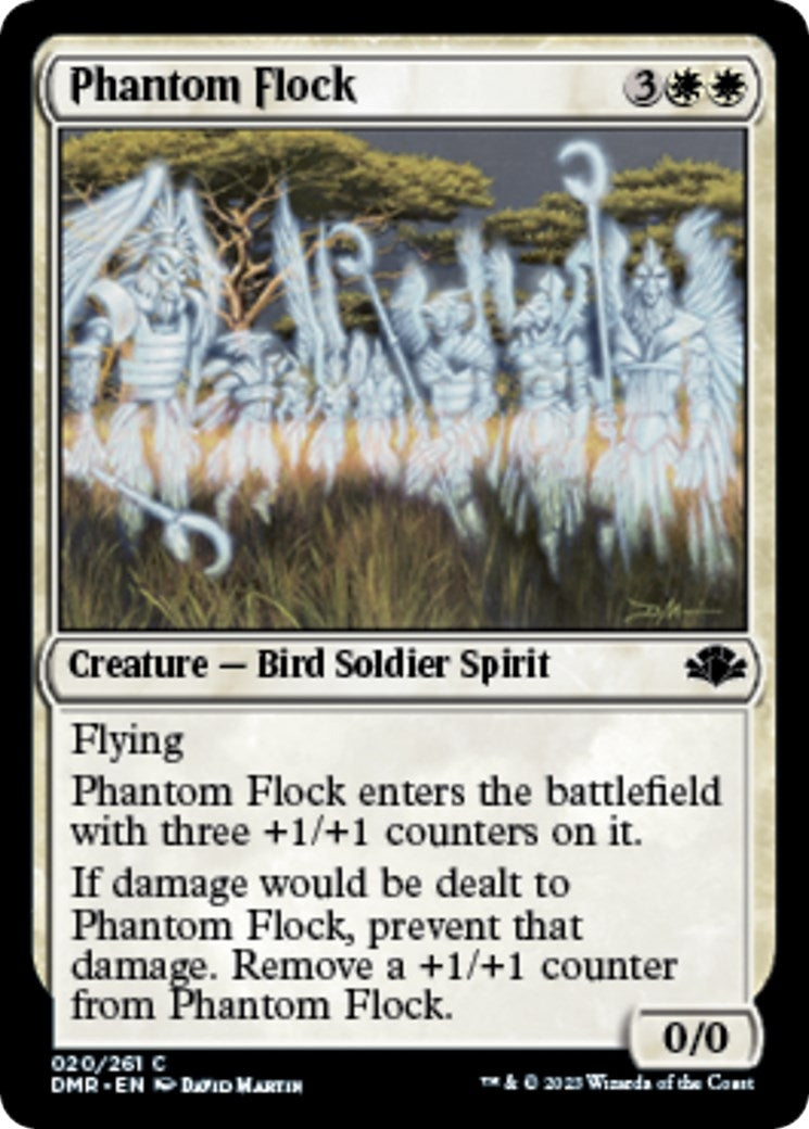 Image for Phantom Flock (20) [Dominaria Remastered] - Magic: The Gathering