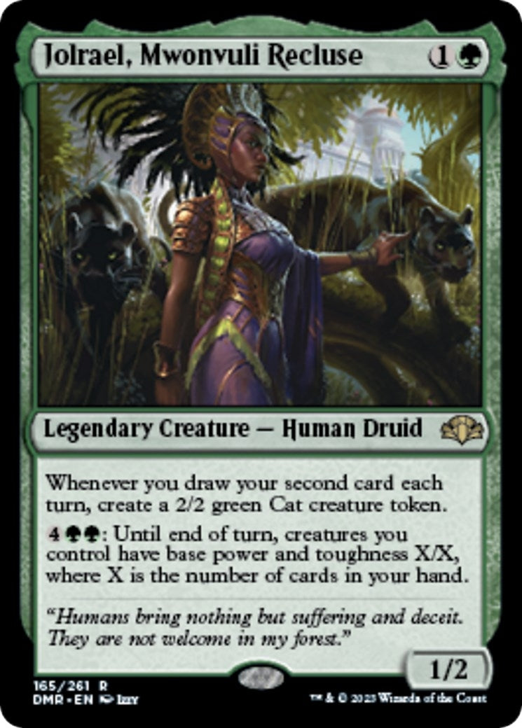 Image for Jolrael, Mwonvuli Recluse (165) [Dominaria Remastered] - Magic: The Gathering