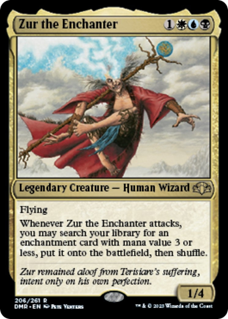 Image for Zur the Enchanter (206) [Dominaria Remastered] - Magic: The Gathering